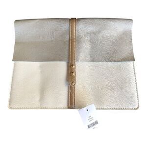 NWT Vegan Tablet Sleeve Case iPad Pro Galaxy Kindle Pebbled Tablet Case